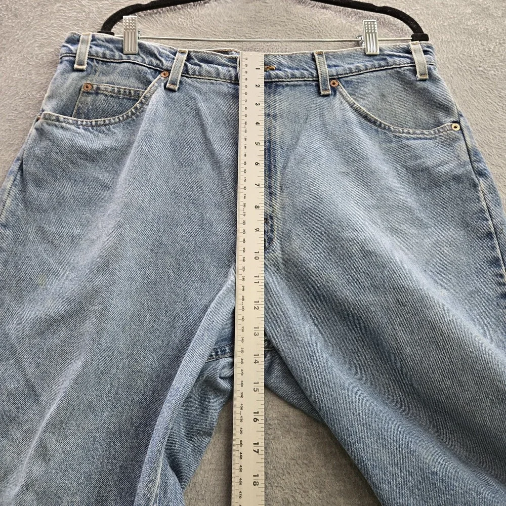 VINTAGE Levi's 550 Men Jeans 38X30 Relaxed Fit Tapered Leg Orange Tab 90s READ